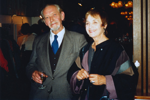 Margrith Winter & Erwin Kohlund, Vernissage Rapperswil (1986)